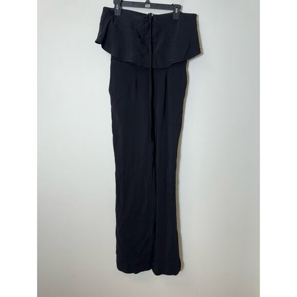 Worth New York Black Halter Jumpsuit Sz 4 - Picture 1 of 3
